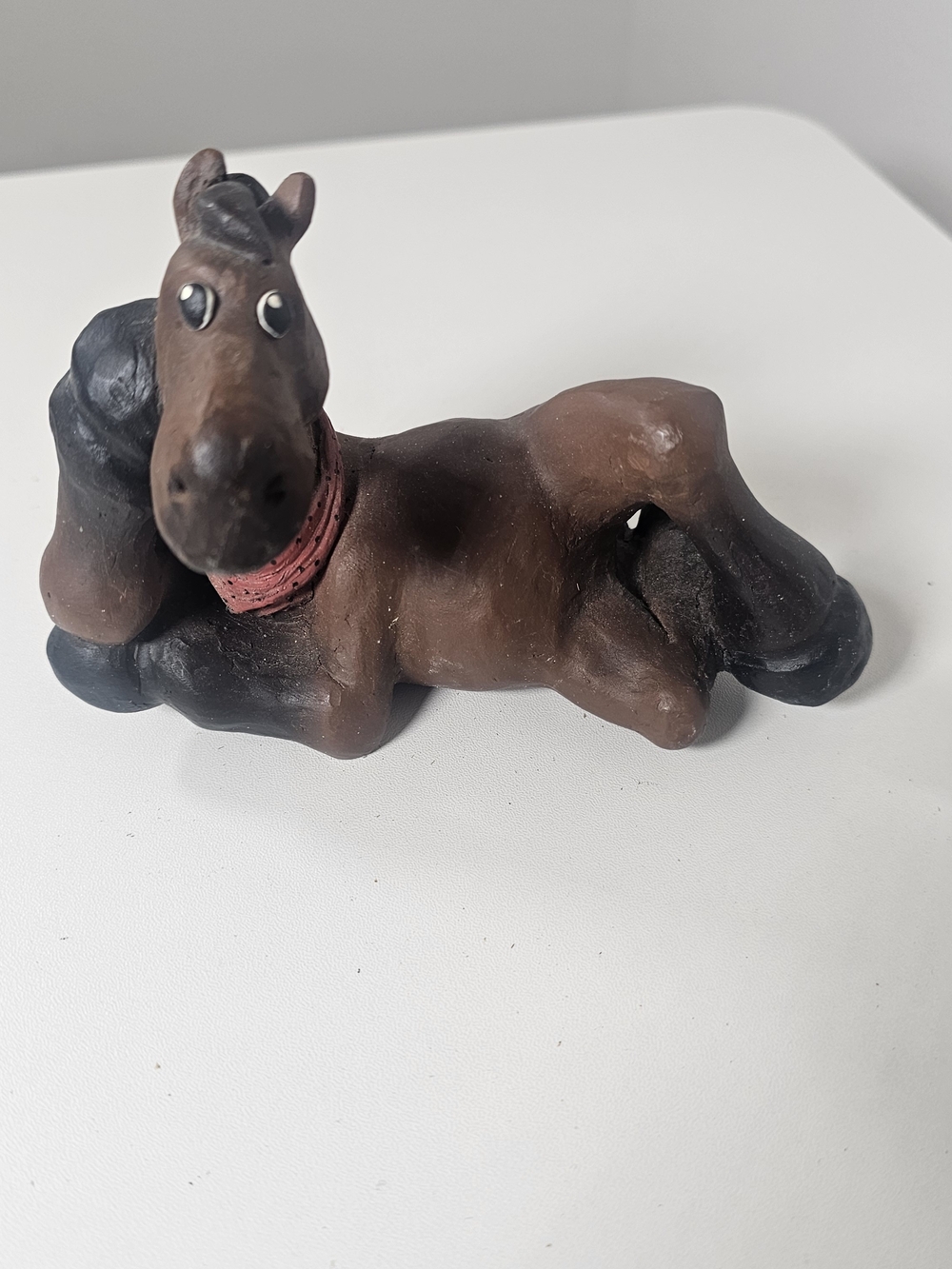 vintage figurine of "Elmer the Horse" from Montana Silversmiths